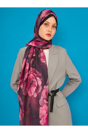 شال رنگی زنانه پنبه ای LEİLA SCARF - کد 928233572