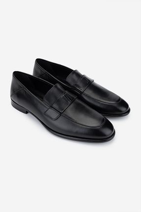 کفش کلاسیک مشکی مردانه چرم خالص Valmenti - کد 928229439