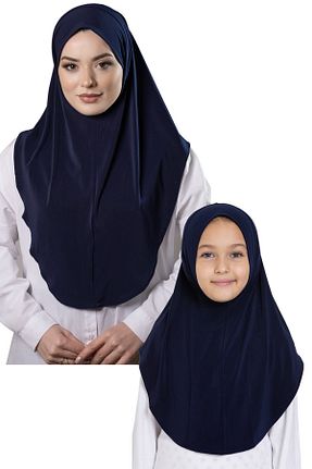 روسری سرمه ای پلی استر HÜRREM BONE - کد 928233134