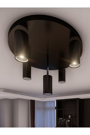 لوستر مشکی فلزی avizade - کد 928229139