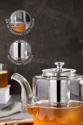قوری شیشه Vienev - کد 828046584