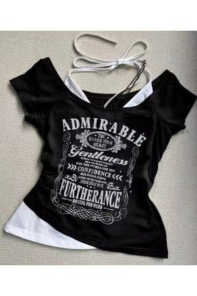 بلوز مشکی زنانه چینی DEEFWEAR - کد 928235148