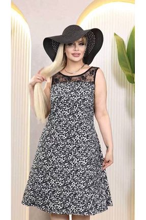 لباس سایز بزرگ مشکی زنانه Bürümcük garajmood - کد 928285855