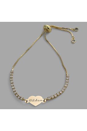 دستبند طلا طلائی زنانه 14 عیار ARCHINO GOLD - کد 917203711