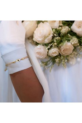 دستبند جواهر طلائی زنانه archin - کد 839356521