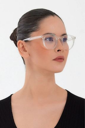 عینک محافظ نور آبی سفید زنانه 50 Rams - کد 928576034