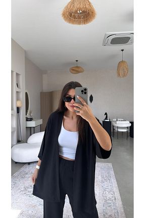 ست بالاتنه و پائین تنه رنگی زنانه رگولار Buket Teke - کد 928297604