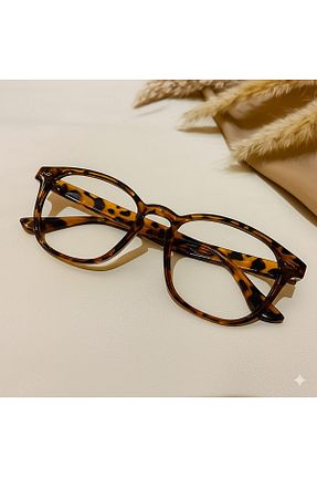 عینک محافظ نور آبی قهوه ای زنانه 49 elkumoda - کد 925565093