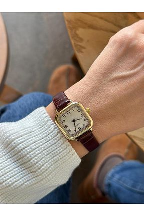 ساعت مچی طلائی زنانه 20-25 میلی متر QUARTZ - کد 790240685