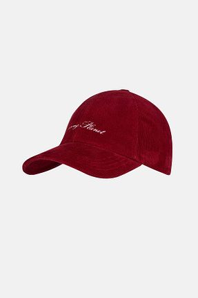 کلاه زرشکی زنانه مخمل WWF Market - کد 928319834