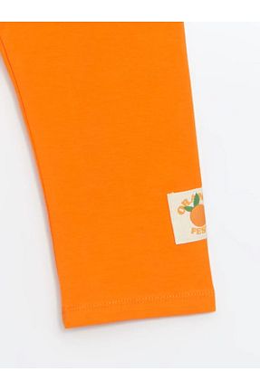 ساق شلواری نارنجی بچه گانه پنبه ای LC Waikiki - کد 928319545