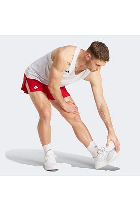 رکابی اسپرت سفید مردانه پلی استر adidas - کد 930480979