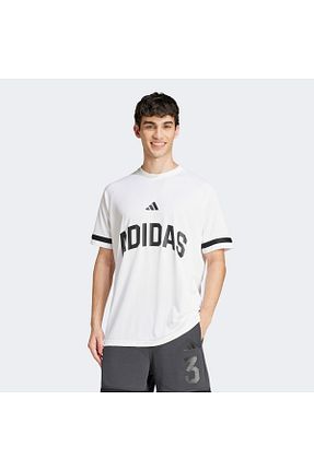 تیشرت اسپرت سفید مردانه رگولار adidas - کد 900602520