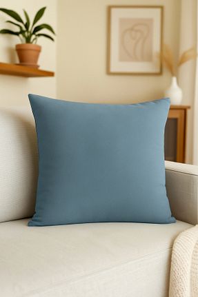 کوسن و روکش کوسن آبی لانه زنبوری میکرو Luvora Home - کد 928315287