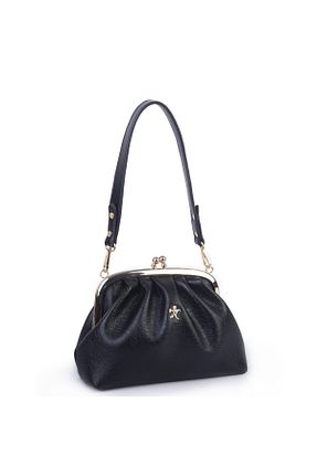 کیف دوشی مشکی زنانه چرم مصنوعی Nas Bag - کد 924113612