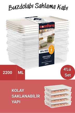 ظرف نگهداری نباتی پلاستیک BAGER MARKET - کد 928379281