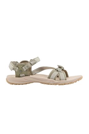 صندل طوسی زنانه پاشنه تخت Jack Wolfskin - کد 926161257