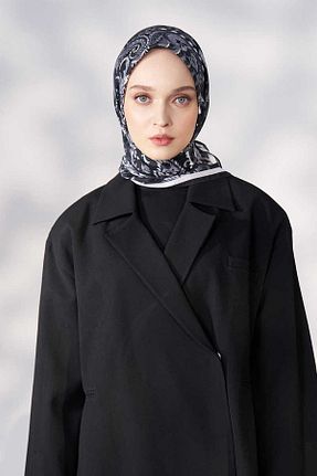 شال مشکی زنانه پلی استر Madame Polo - کد 928394763