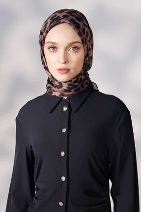 شال مشکی زنانه پلی استر Madame Polo - کد 928630780