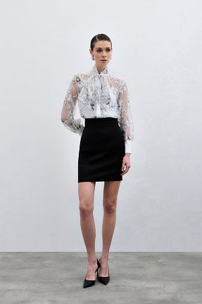 پیراهن نباتی زنانه رگولار Sateen - کد 928409825