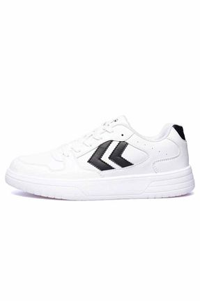 کفش اسنیکر سفید زنانه بند دار hummel - کد 928411769