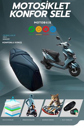 پد صندلی موتور سیکلت (Airhawk) Motobros - کد 818984948