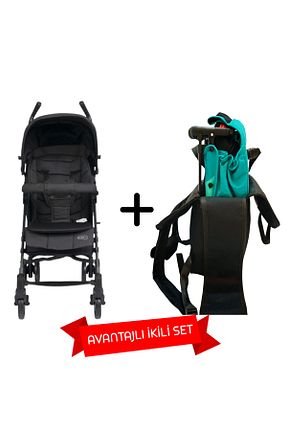 کالسکه دسته عصائی مشکی 15 - 36 kg Tripper - کد 928641620
