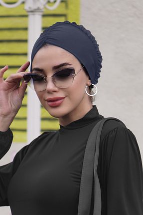 کلاه شنای حجاب طوسی زنانه Remsa Mayo - کد 928412207