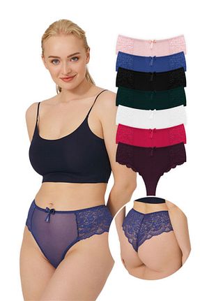 شورت سایز بزرگ مشکی زنانه فاق نرمال Cottonhill - کد 134480499