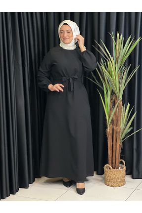 لباس مشکی زنانه بافتنی Butik büyük beden - کد 928646630