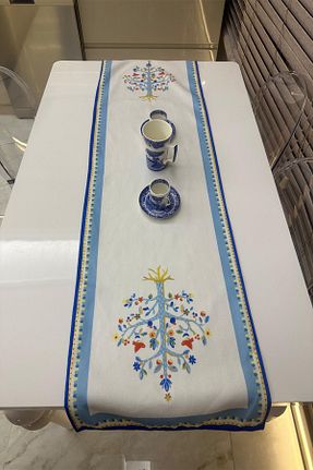 سرویس آمریکائی آبی مستطیل AYMİRAHOME - کد 928435949