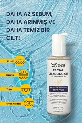 پاک کننده صورت همه انواع پوست Royues - کد 902472039