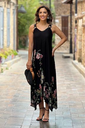 لباس مشکی زنانه بافتنی Nevin Kaya Moda - کد 818211468