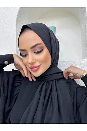 روسری مشکی پنبه ای w white stars sports & wear - کد 928449752