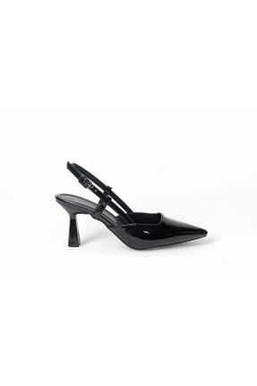کفش استایلیتو مشکی پاشنه نازک MODA İBO SHOES - کد 928652469