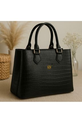 کیف دستی مشکی زنانه ابعاد بزرگ SK MODA - کد 903858311