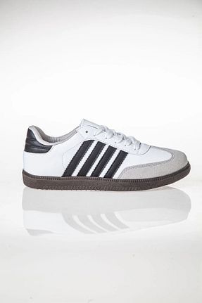 کفش اسنیکر سفید زنانه بند دار Spor Model - کد 928494096
