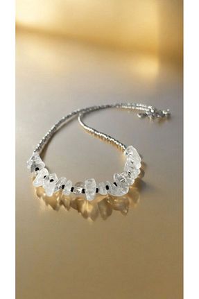 گردنبند استیل ( فولاد ) سفید زنانه استیل (فولاد) Bensei Takı Dükkanı - کد 928499725