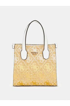 کیف دستی طلائی زنانه سایز متوسط Guess - کد 906173818