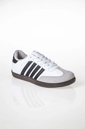 کفش اسنیکر سفید زنانه بند دار Spor Model - کد 928494096