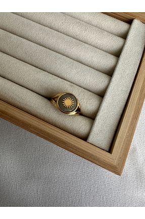 انگشتر استیل (فولاد) متالیک زنانه استیل (فولاد) ringbox - کد 928502100
