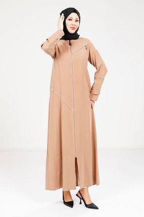 کلاه و ابایا قهوه ای زنانه پنبه ای Beyza - کد 928512684