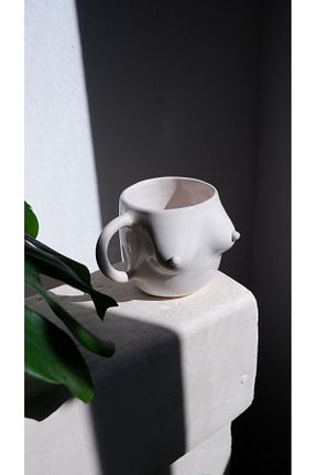 لیوان آب سفید سرامیک Maui - کد 928512158