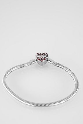 دستبند استیل (فولاد) متالیک زنانه استیل ضد زنگ shop - کد 928550920