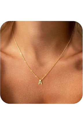 گردنبند استیل ( فولاد ) طلائی استیل (فولاد) Atolyezone - کد 928551282