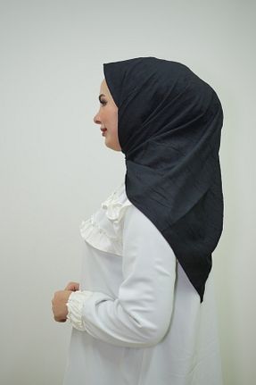 روسری مشکی پنبه پلی استر HABİCH BUOTİQUE - کد 928554449