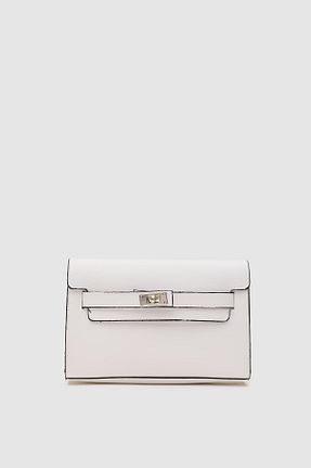 کیف پستچی سفید زنانه چرم مصنوعی Shule Bags - کد 841312446