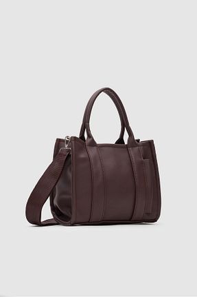 کیف پستچی قهوه ای زنانه چرم مصنوعی Shule Bags - کد 785152232