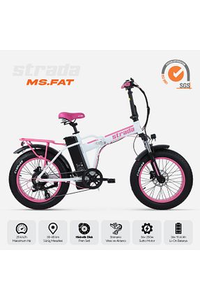 دوچرخه برقی صورتی دارد Stradacycles - کد 927786774