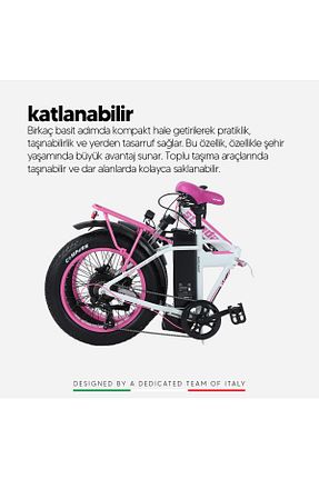 دوچرخه برقی صورتی دارد Stradacycles - کد 927786774